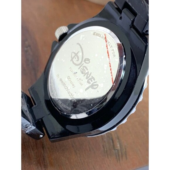 Disney Mickey Mouse Women\'s Watch W000501 Black Quartz White Dial Gemmed Bezel main image 11